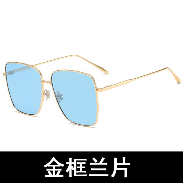 GM Sunglasses Korean Edition Sunglasses Women's UV Protection Trend Fashion Men's Polarized Driving Glasses Mesh Red Glasses