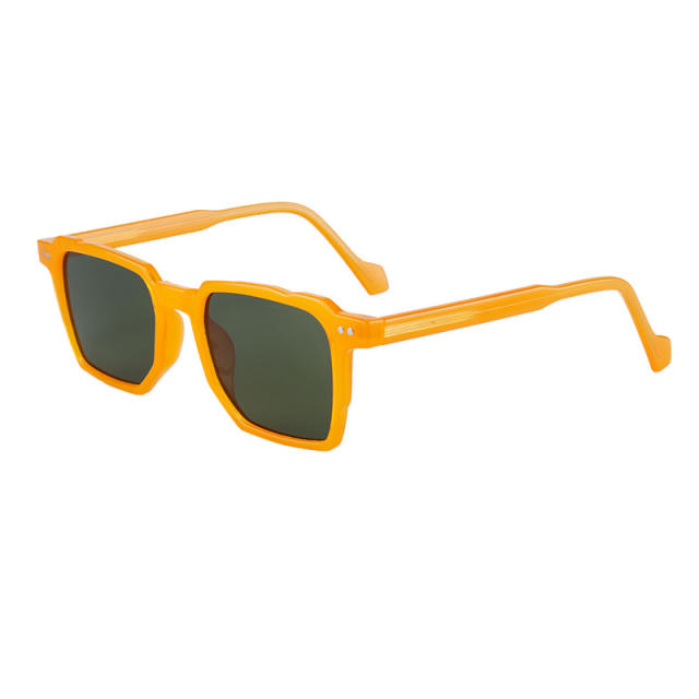 Ottoman TR3132 Korean hip-hop box shaped sunglasses, personalized and versatile, cool sunglasses, plain frame