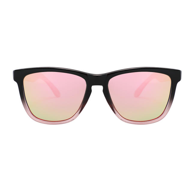 Cross border high-quality UV resistant fashionable sunglasses for women with personalized paint highlights, colorful coated glasses, sun protection sunglasses for men