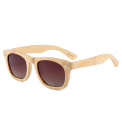 C2 Bamboo Primary Color Frame Polarized Double Tea Slices