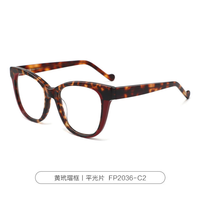High grade board personalized color matching frame, male fashion trend, myopia, large frame, mesh, red eye, frame, female frame